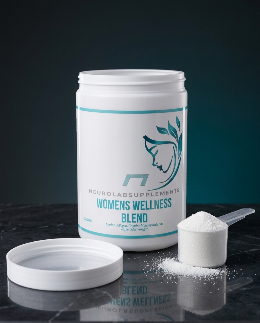 NeuroLab Womens Wellness Blend - marine collagen creatine ACV supplement
